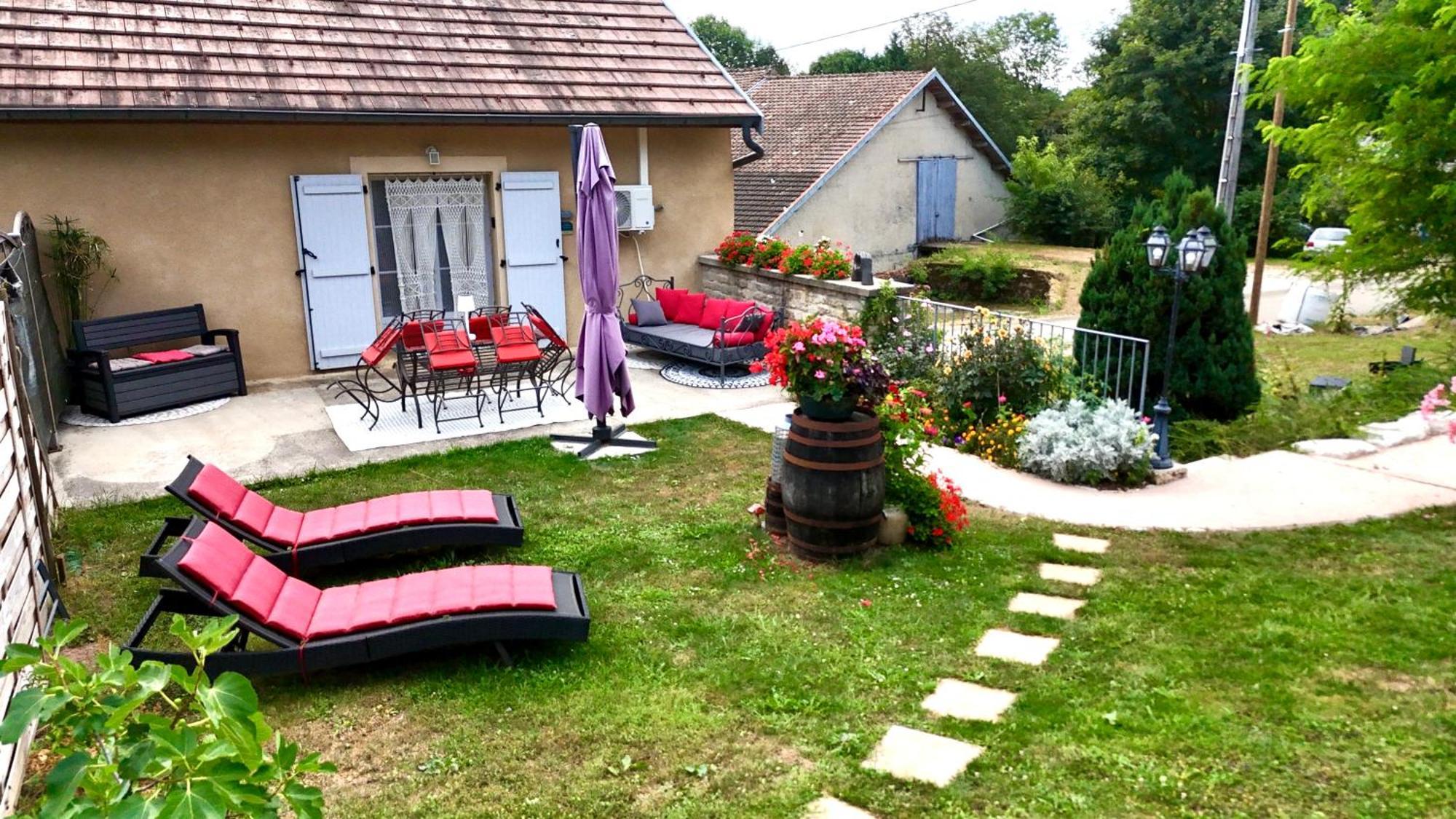 Gite Au Coeur Du Jura Entre Comte Et Vin Jaune, Gite Vin Jaune Chamole Exteriör bild